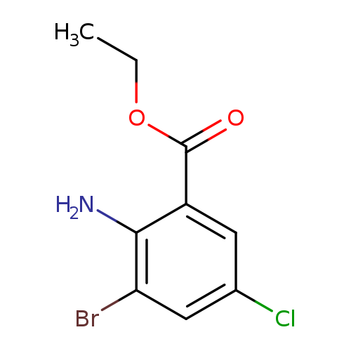 ethyl 2-amino-3-bromo-5-chlorobenzoate