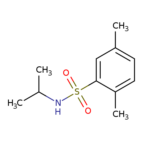 2,5-dimethyl-N-(propan-2-yl)benzene-1-sulfonamide