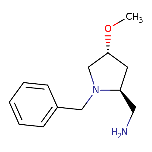 [(2S,4R)-1-benzyl-4-methoxypyrrolidin-2-yl]methanamine