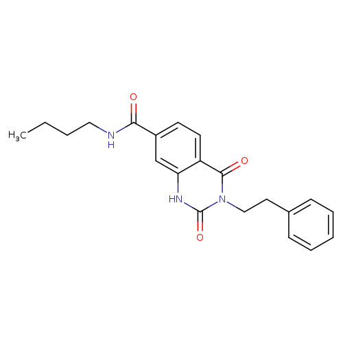 N-butyl-2,4-dioxo-3-(2-phenylethyl)-1,2,3,4-tetrahydroquinazoline-7-carboxamide
