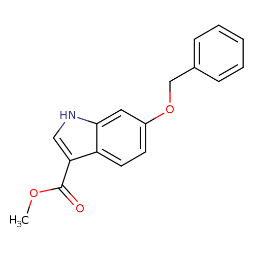 6-Benzyloxy-1H-indole-3-carboxylicacidmethylester