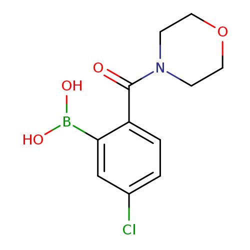 5-Chloro-2-(morpholine-4-carbonyl)phenylboronic acid