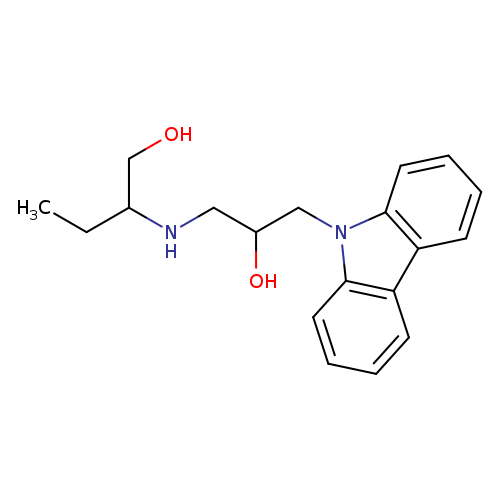 2-(3-Carbazol-9-yl-2-hydroxy-propylamino)-butan-1-ol