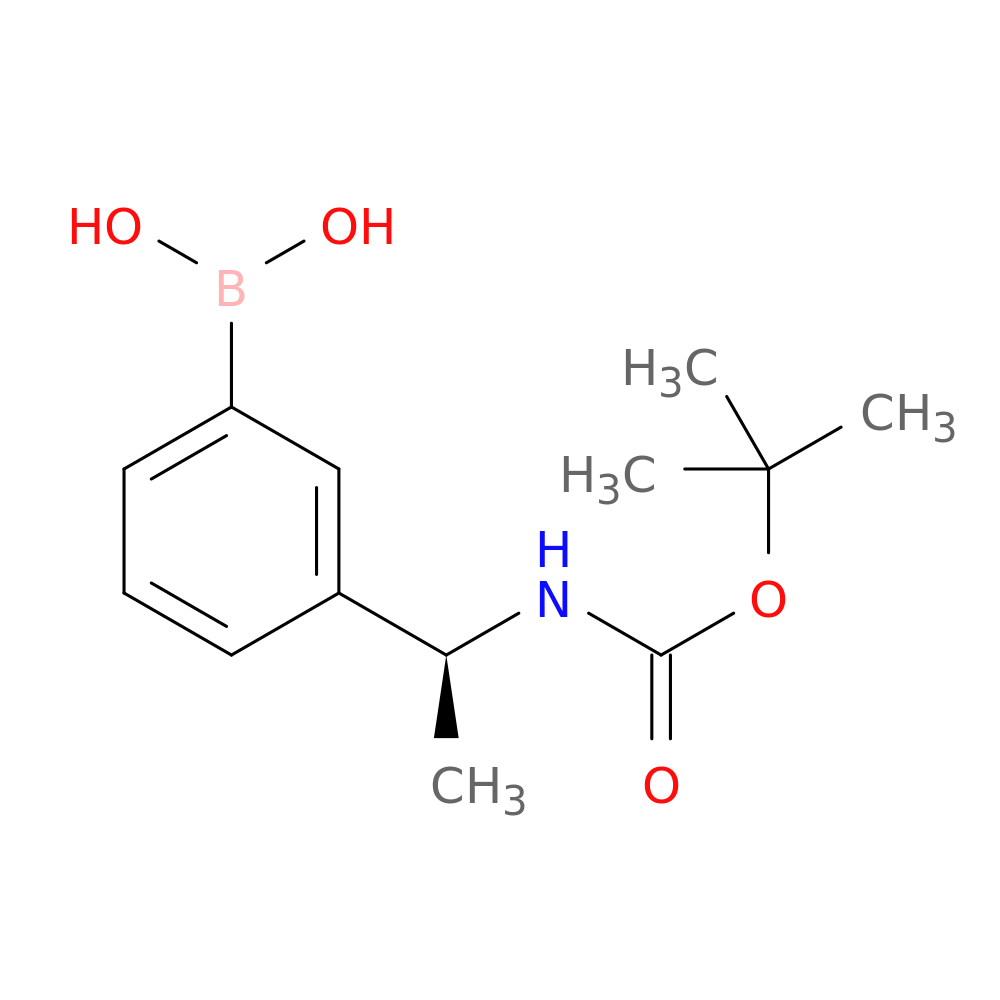 3-[(S)-1-(N-BOC-AMino)ethyl]phenylboronic acid