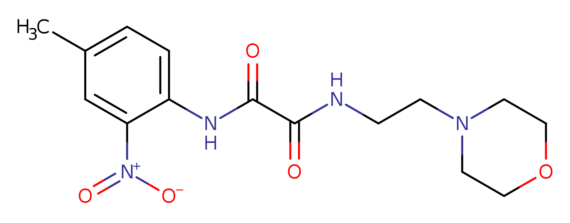 N-(4-methyl-2-nitrophenyl)-N'-[2-(morpholin-4-yl)ethyl]ethanediamide