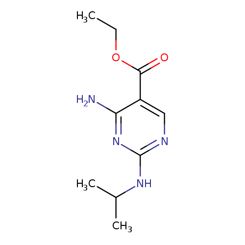 ethyl 4-amino-2-(isopropylamino)-5-pyrimidinecarboxylate