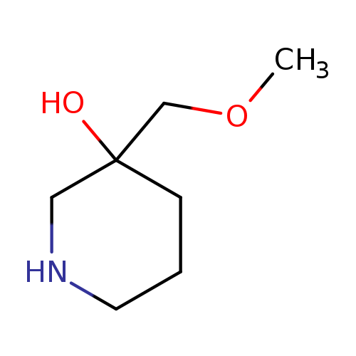 3-(methoxymethyl)piperidin-3-ol
