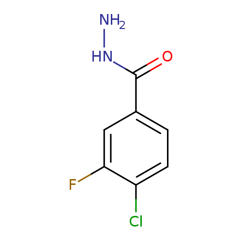 4-chloro-3-fluorobenzohydrazide