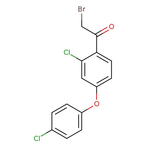 2-Bromo-2’-chloro-4’-(4-chlorophenoxy)acetophenone