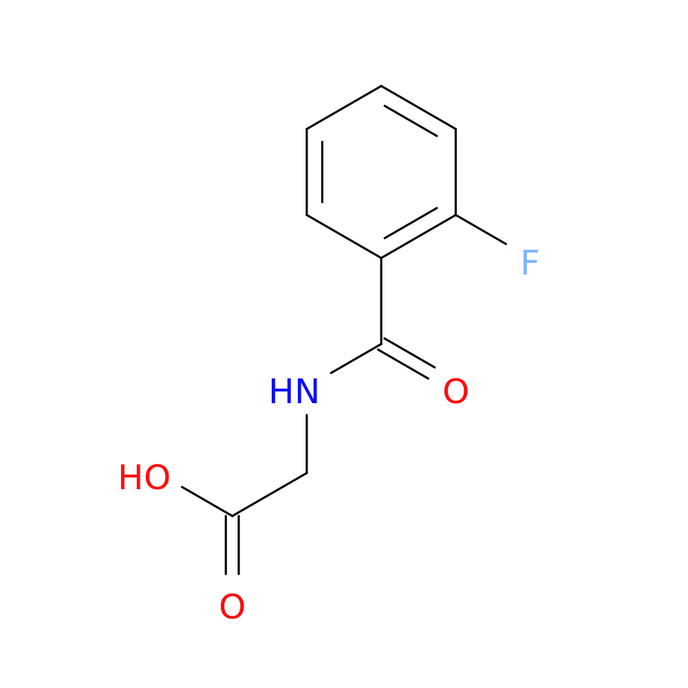 2-(2-Fluorobenzamido)acetic acid