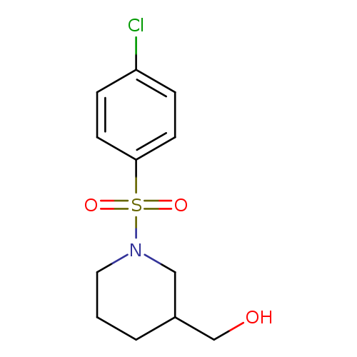 (1-((4-Chlorophenyl)sulfonyl)piperidin-3-yl)methanol