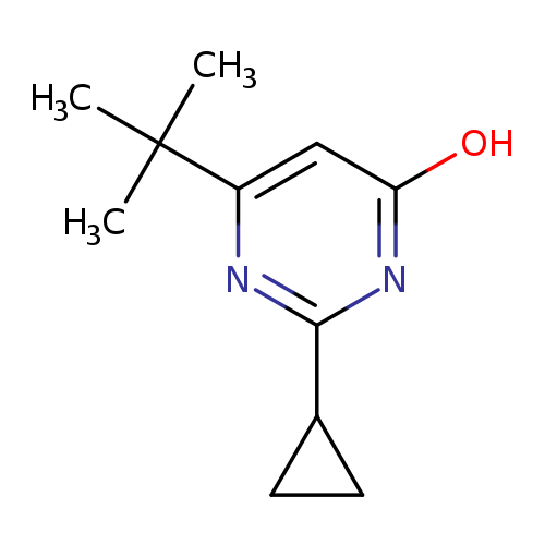 6-(tert-Butyl)-2-cyclopropylpyrimidin-4-ol