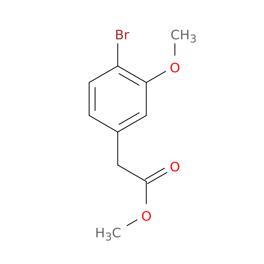 Methyl 2-(4-bromo-3-methoxyphenyl)acetate
