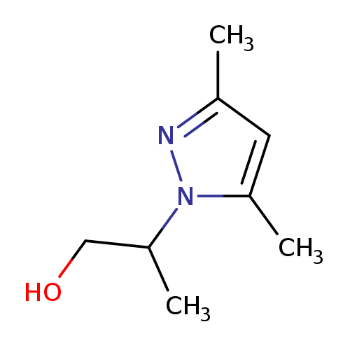 2-(3,5-Dimethyl-1H-pyrazol-1-yl)propan-1-ol