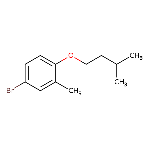 4-Bromo-1-(isopentyloxy)-2-methylbenzene