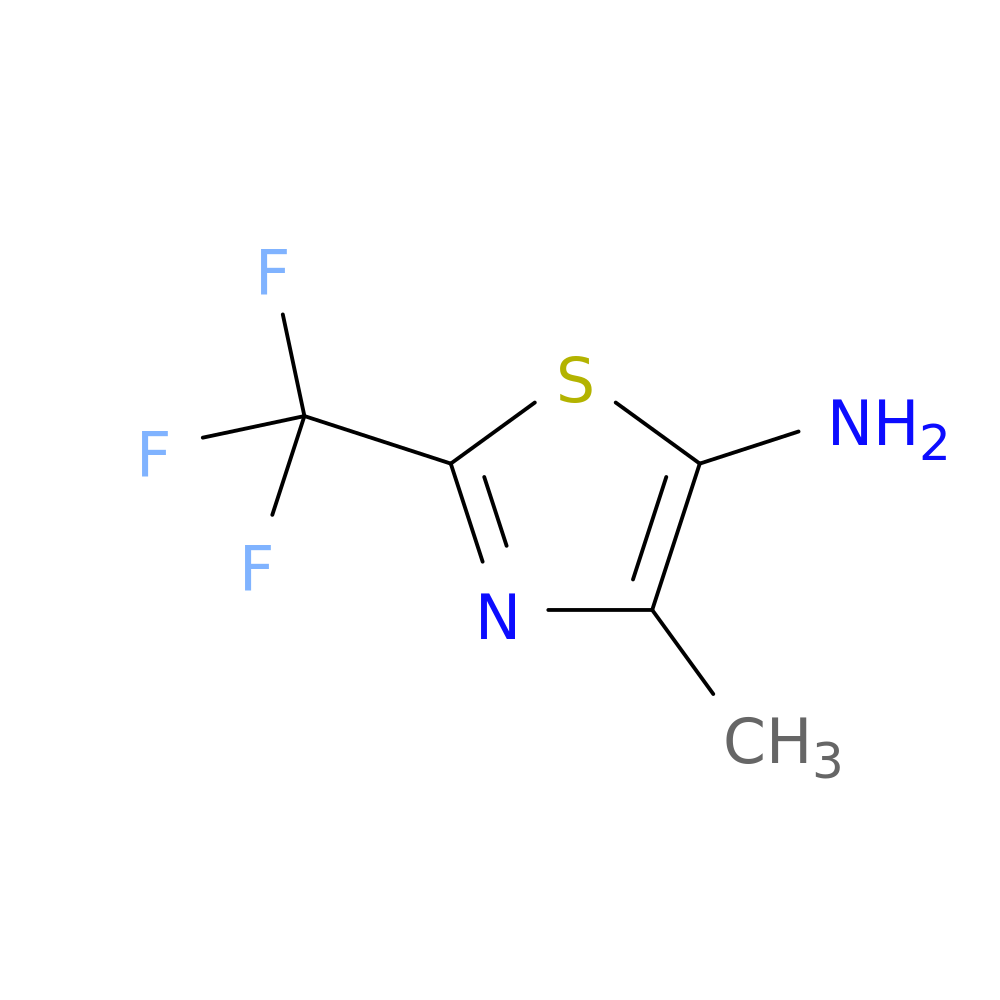 4-methyl-2-(trifluoromethyl)-1,3-thiazol-5-amine