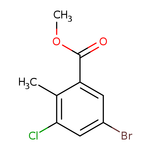 Methyl 5-bromo-3-chloro-2-methylbenzoate