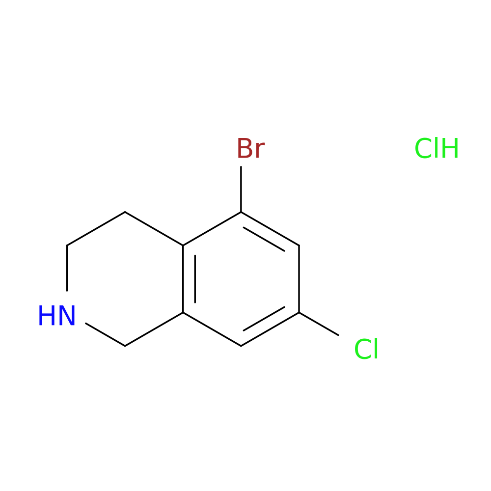 5-bromo-7-chloro-1,2,3,4-tetrahydroisoquinoline hydrochloride