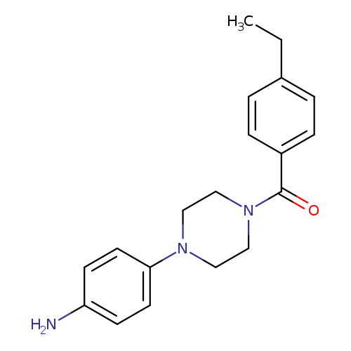 (4-[4-(4-Ethylbenzoyl)piperazin-1-yl]phenyl)amine