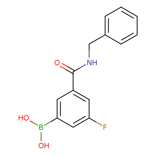 3-(Benzylcarbamoyl)-5-fluorophenylboronic acid