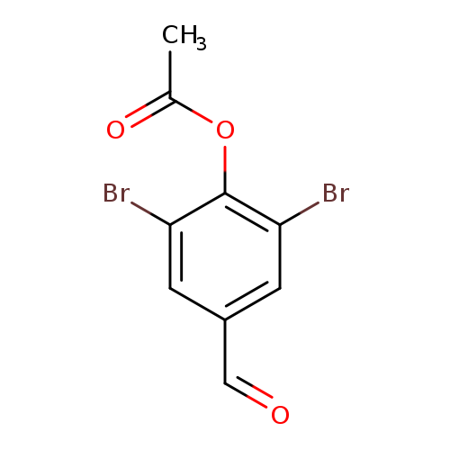 2,6-Dibromo-4-formylphenyl acetate