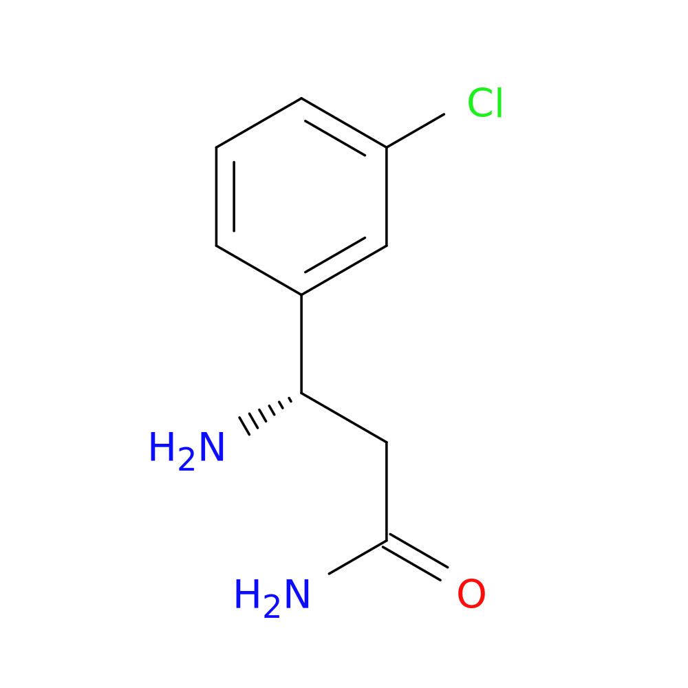 (3S)-3-Amino-3-(3-chlorophenyl)propanamide