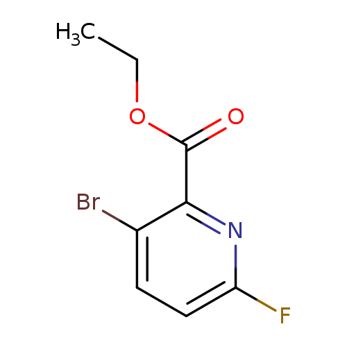 ETHYL 3-BROMO-6-FLUOROPYRIDINE-2-CARBOXYLATE