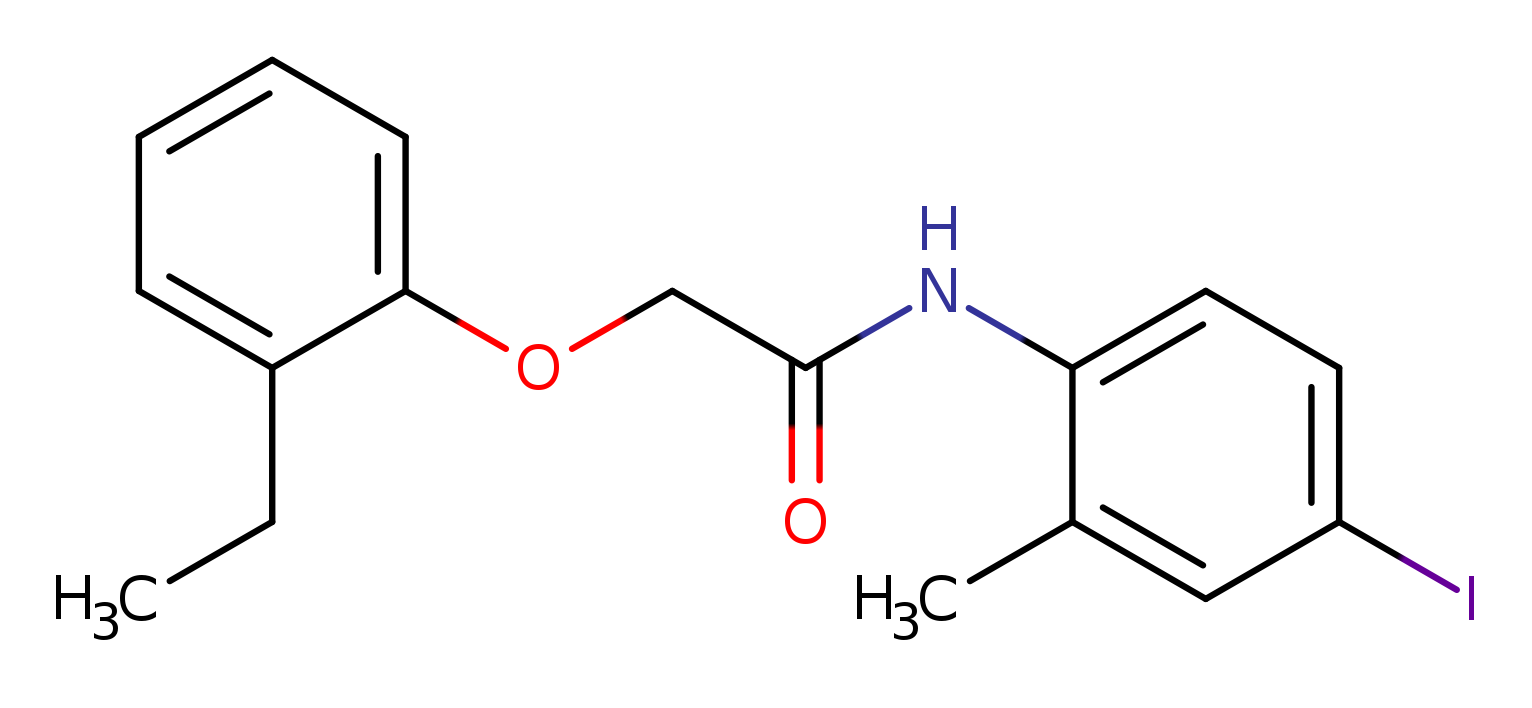 2-(2-ethylphenoxy)-N-(4-iodo-2-methylphenyl)acetamide