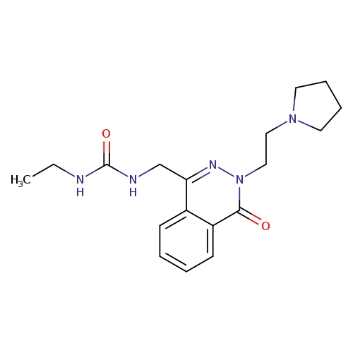 3-ethyl-1-({4-oxo-3-[2-(pyrrolidin-1-yl)ethyl]-3,4-dihydrophthalazin-1-yl}methyl)urea