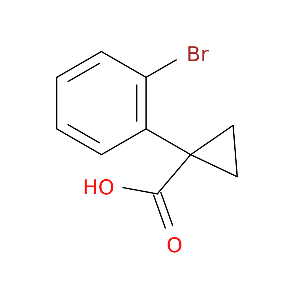 1-(2-Bromophenyl)cyclopropanecarboxylic acid