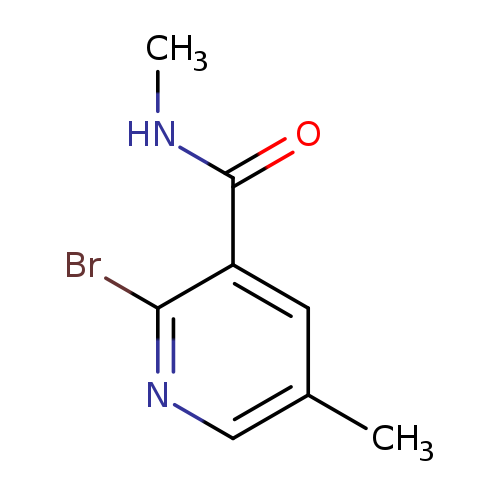 2-Bromo-N,5-dimethylnicotinamide