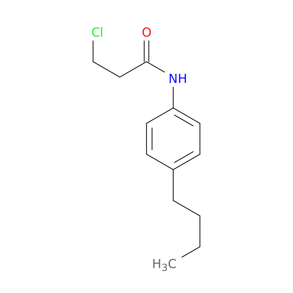 N-(4-Butylphenyl)-3-chloropropanamide