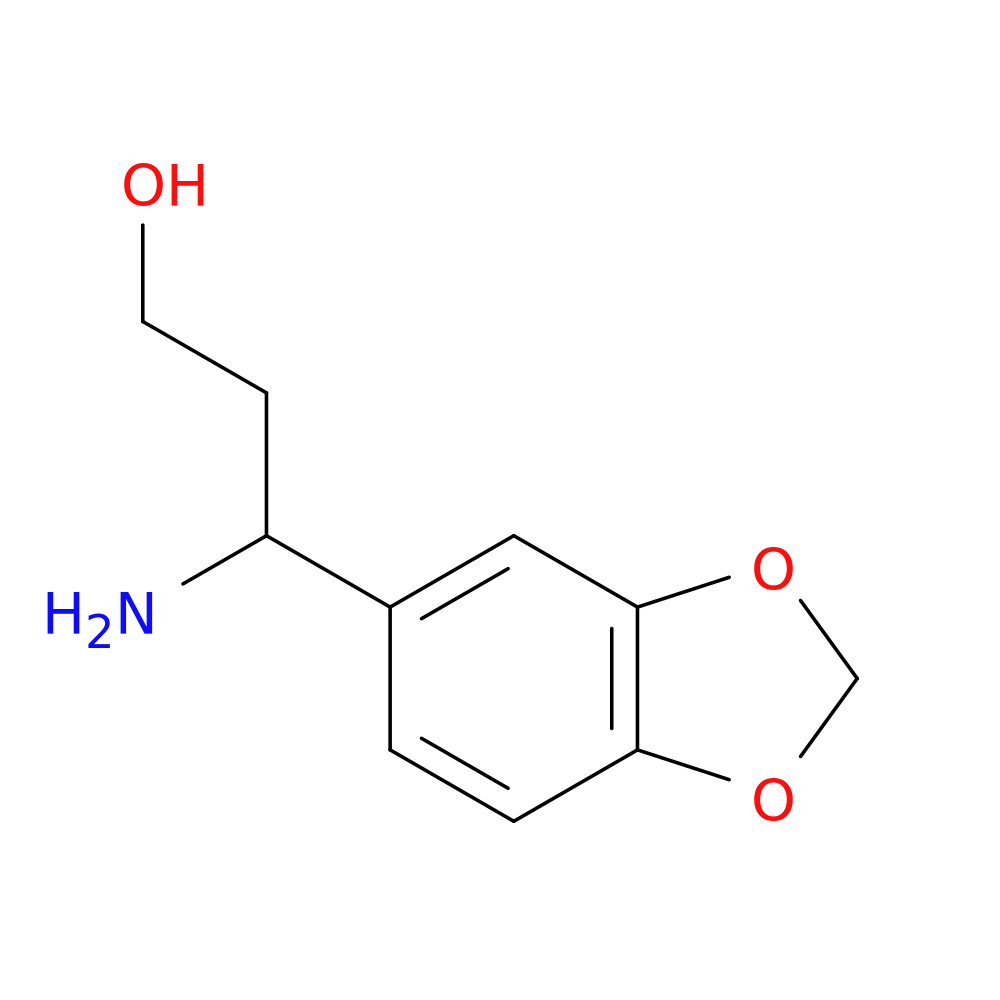 3-Amino-3-(benzo[d][1,3]dioxol-5-yl)propan-1-ol