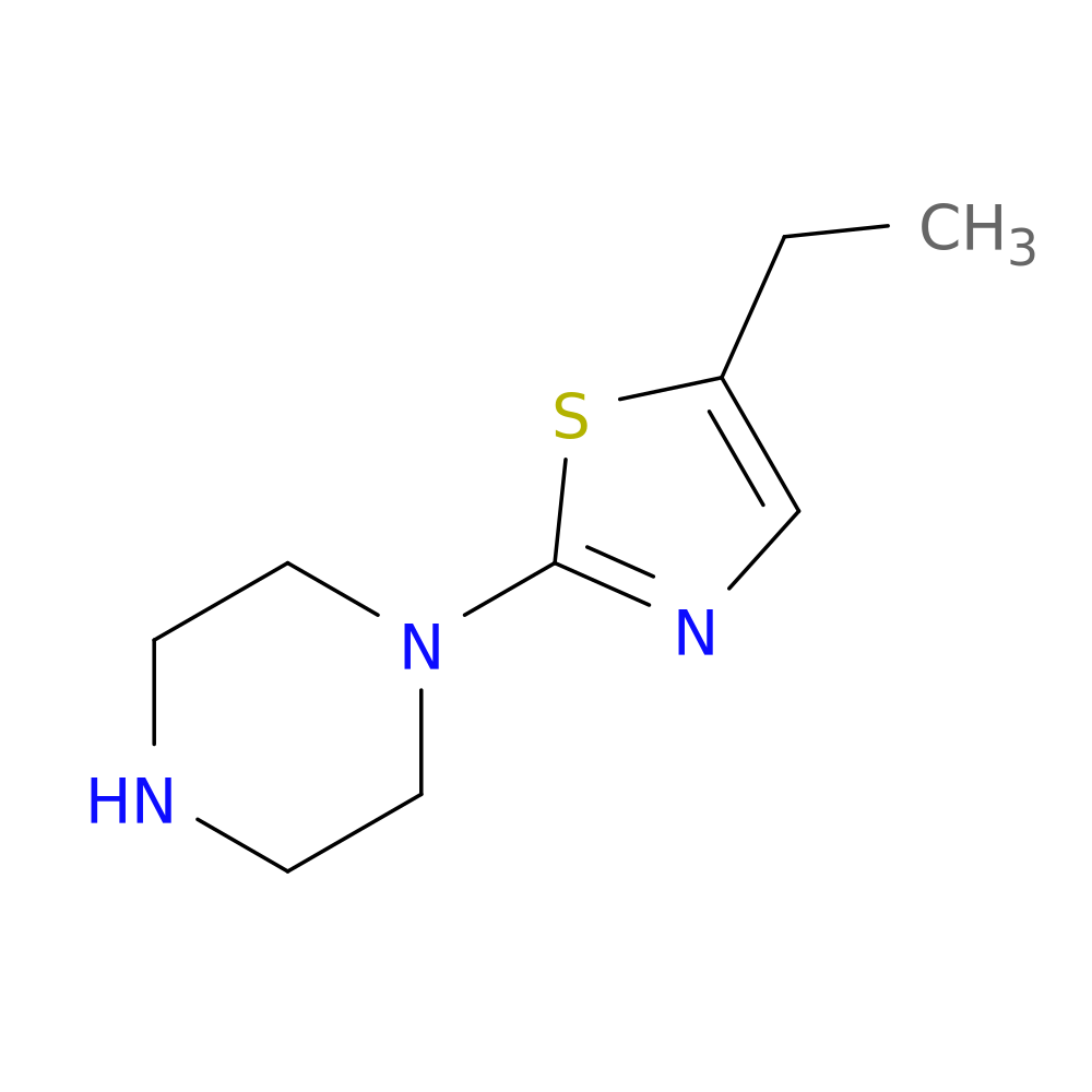 1-(5-ethyl-1,3-thiazol-2-yl)piperazine