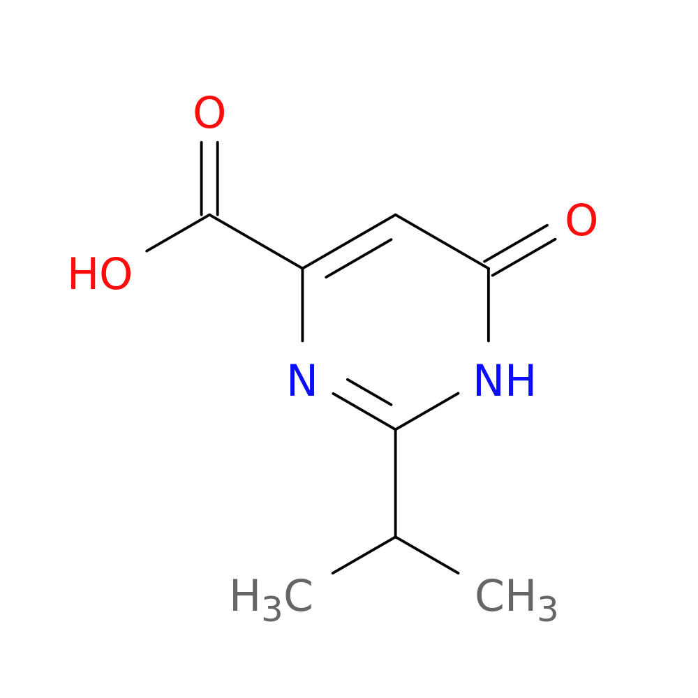 6-oxo-2-(propan-2-yl)-1,6-dihydropyrimidine-4-carboxylic acid