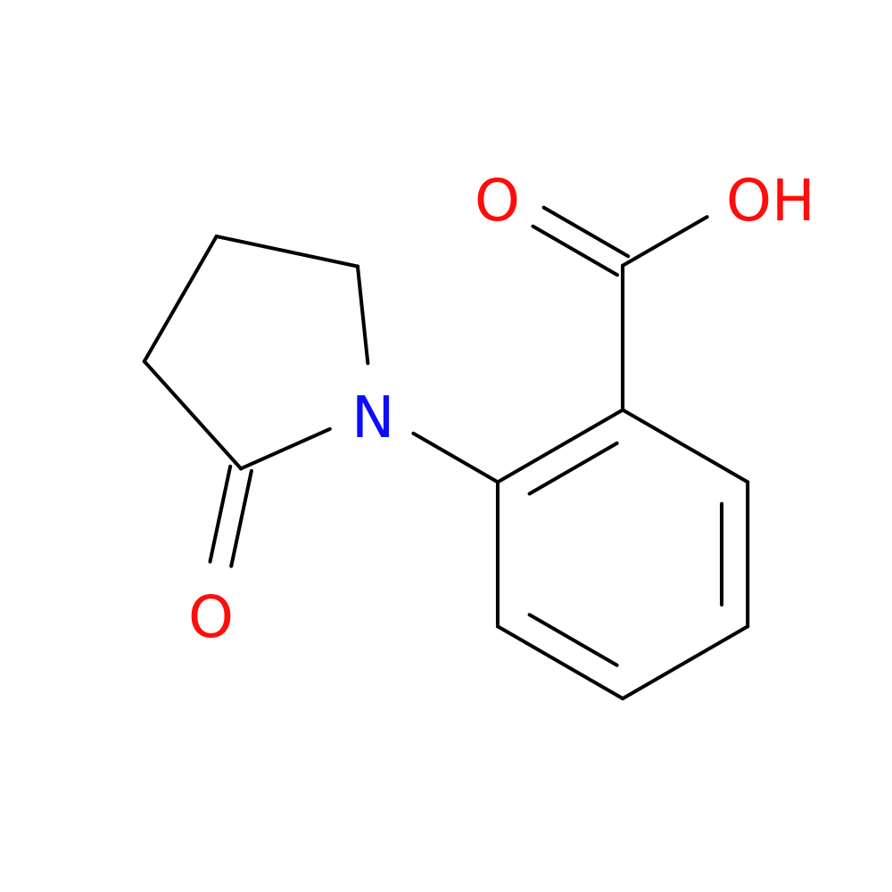 2-(2-Oxopyrrolidin-1-yl)benzoic acid