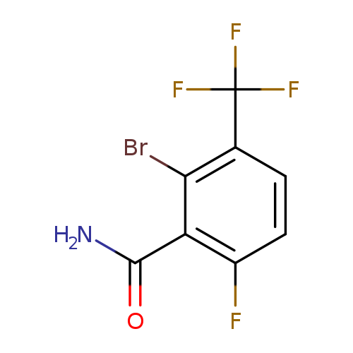 2-Bromo-6-fluoro-3-(trifluoromethyl)benzamide