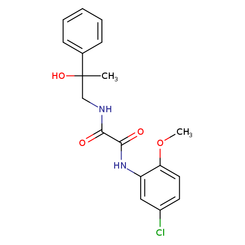 N-(5-chloro-2-methoxyphenyl)-N'-(2-hydroxy-2-phenylpropyl)ethanediamide