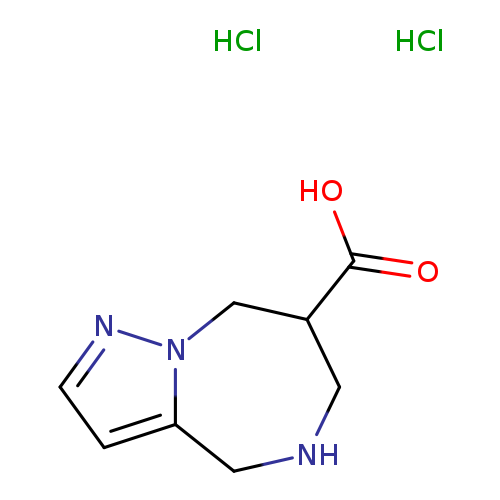 4H,5H,6H,7H,8H-pyrazolo[1,5-a][1,4]diazepine-7-carboxylicaciddihydrochloride
