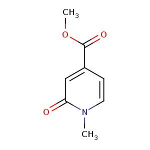 4-Pyridinecarboxylic acid, 1,2-dihydro-1-methyl-2-oxo-, methyl ester
