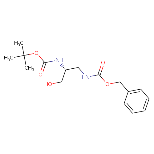 Carbamic acid, N-[(2R)-2-[[(1,1-dimethylethoxy)carbonyl]amino]-3-hydroxypropyl]-, phenylmethyl ester