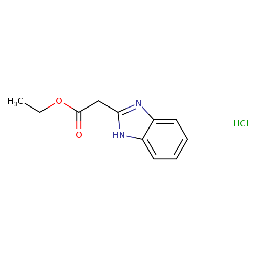 ethyl 2-(1H-1,3-benzodiazol-2-yl)acetate hydrochloride