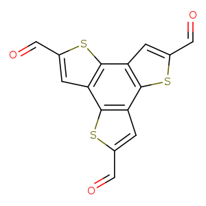 Benzo[1,2-b:3,4-b':5,6-b'']trithiophene-2,5,8-tricarbaldehyde