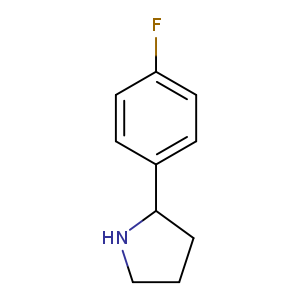 Pyrrolidine, 2-(4-fluorophenyl)-