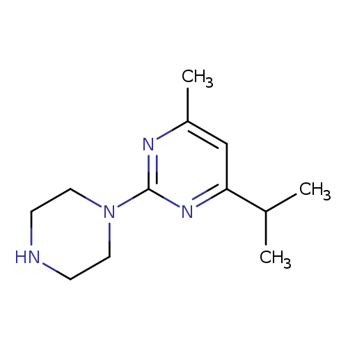 4-methyl-2-(piperazin-1-yl)-6-(propan-2-yl)pyrimidine