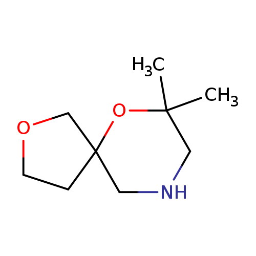 7,7-dimethyl-2,6-dioxa-9-azaspiro[4.5]decane