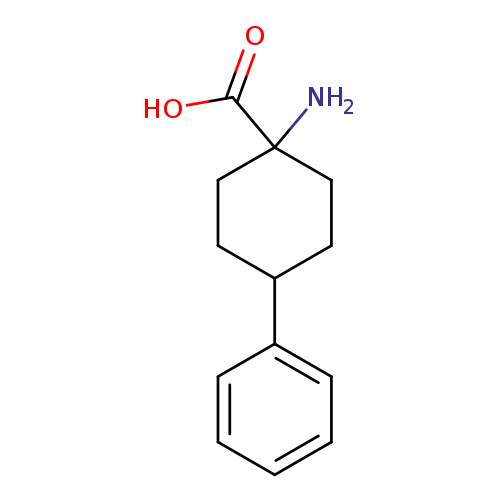 Cyclohexanecarboxylic acid, 1-amino-4-phenyl-
