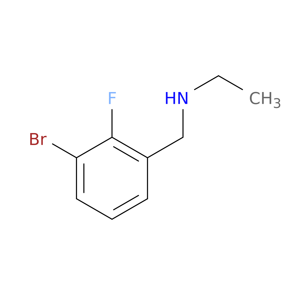 1-Bromo-3-(ethylaminomethyl)-2-fluorobenzene