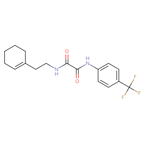 N'-[2-(cyclohex-1-en-1-yl)ethyl]-N-[4-(trifluoromethyl)phenyl]ethanediamide