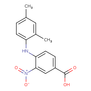 4-[(2,4-dimethylphenyl)amino]-3-nitrobenzoic acid